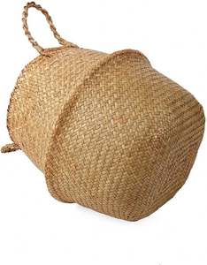 Satılık Ekmek Kutusu Jüt Duvar Saklama Sepetleri Kiler Yiyecek Rattan Üreticileri Çin İstiflenebilir Boş Sepet Noel Hediyesi - Product Image 4