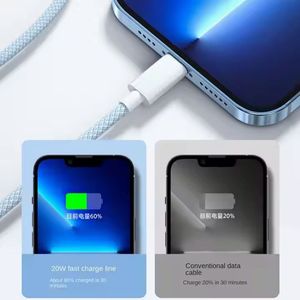 1M 2M Nylon Charger <b>Cable</b> 60W PD Quick <b>Charging</b> <b>Type</b> <b>C</b> to <b>Type</b> <b>C</b> Mobile Phone Data <b>Cable</b> for IPh 15 - Product Image 6