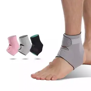Suporte ajustável para o tornozelo, apoio de calcanhar para embrulho, cinta de proteção