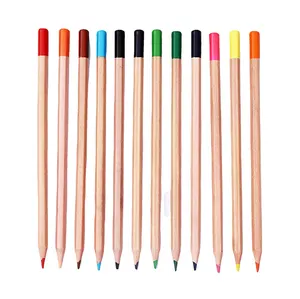 OEM 18 Colors Natural Wooden Multi Colored Pencils Bulk with Box - China  Pencil, Color Pencil