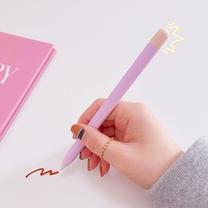 เคสซิลิโคนสองสีสำหรับ <span class=keywords><strong>Apple</strong></span> <span class=keywords><strong>Pencil</strong></span> 2nd Generation,ปลอกหุ้มป้องกันปากกาสไตลัสสำหรับแท็บเล็ต iPad Touch - Product Image 4