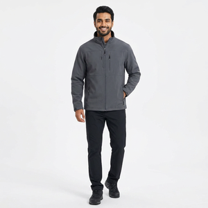 Mens softshell <b>jacket</b> lightweight durable breathable <b>waterproof</b> windproof and <b>warm</b> designed for outdoor hiking camping trekking - Product Image 1