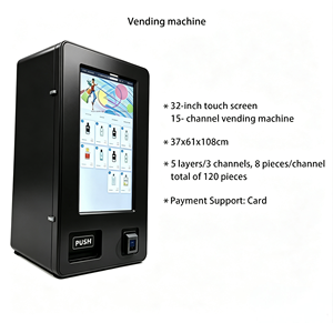Distributeur automatique mural tactile 32 pouces avec vérification de l'âge, <span class=keywords><strong>paiement</strong></span> par pièces et billets, pour bars - Product Image 3