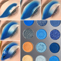 Palette de fards à paupières carrée Micro Light, kit de maquillage, palette de fards à paupières végétaliens, marque privée, faible quantité minimale de commande