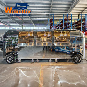 Camion de restauration mobile Webetter, bar à bière, café, boissons, poulet frit, popcorn, gelato, <span class=keywords><strong>remorque</strong></span> en acier inoxydable, food truck - Product Image 6