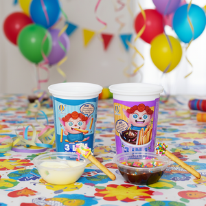 कारखाने प्रत्यक्ष आपूर्ति ओएम इंटरनेट-प्रसिद्ध 3-इन-1 मीठी क्रीम क्रिस्पी चॉकलेट डिपिंग फिंगर बिस्किट कप बच्चों स्नैक बॉक्स - Product Image 5