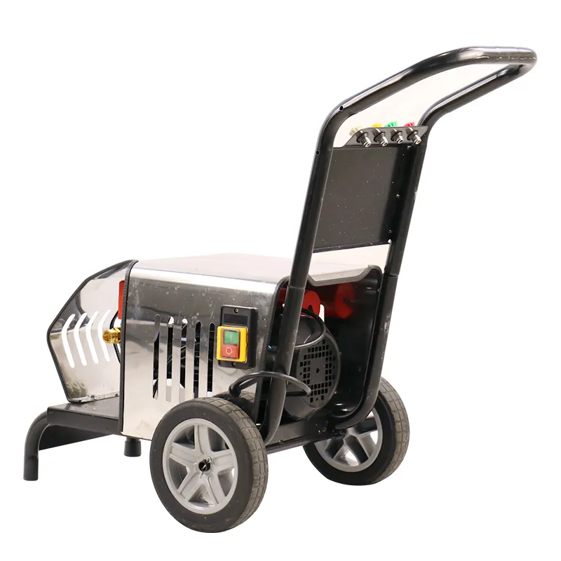 Direto Da Fábrica 1800psi 2.2kw 1.8kw Lavadora Automática De Alta Pressão com Bomba De Pistão Axial