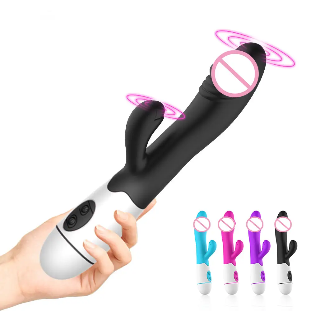 Giocattoli sessuali femminili dildo ricaricabili USB e vibrazione G Spot clitoride stimolazione massaggiatore vibratore