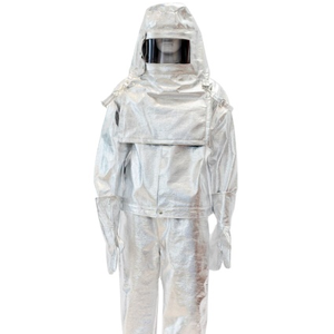 <span class=keywords><strong>Traje</strong></span> ignífugo <span class=keywords><strong>de</strong></span> 1000 grados resistente al calor, <span class=keywords><strong>traje</strong></span> <span class=keywords><strong>de</strong></span> aproximación al fuego <span class=keywords><strong>de</strong></span> papel <span class=keywords><strong>de</strong></span> aluminio - Product Image 1