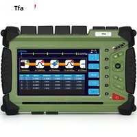 Réflectomètre optique à domaine temporel (OTDR) TFN AM9, haut de gamme, haute précision, multifonction, mesureur de puissance optique, fibre optique rouge