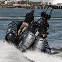 Moteur hors-bord diesel 4 temps turbocompressé Neander Dtorque 50HP pour bateau de sauvetage - Nouvelles performances stables