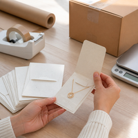 Enveloppe-carte personnalisée en papier grainé imprimé avec graines, emballage cadeau sûr et plantable, vente en gros en vrac