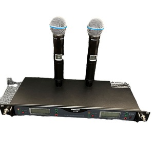 Micrófono Inalámbrico SHU UR24D, Micrófono de Mano para Presentaciones, Micrófono Inalámbrico UHF para <span class=keywords><strong>Karaoke</strong></span> en Casa y Escenario - Product Image 5