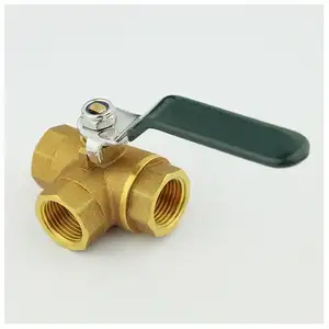 Brass Valves Ball Pipe Fittings 3way raccordo in ottone Safety Forged Steel Rotary Motorized Gate Lpg Gas Filling Valve