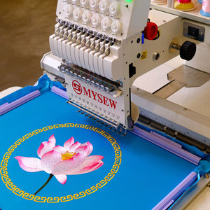 New Home & Small Business Use Computerized Embroidery <b>Machine</b> with Motor & Engine Multi-Function Automatic Easy Operate - Product Image 4
