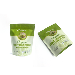 कस्टम मुद्रित ओएम odm एल्यूमीनियम पन्नी खाद्य ग्रेड मैट फिनिश 8 औंस 225g मचचा पाउडर खड़ा थैली जिपर मायलर स्पैआउट्स - Product Image 2