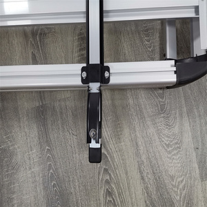 Xe <span class=keywords><strong>Top</strong></span> Tàu Sân Bay Hợp Kim Nhôm Roof Rack Hàng Hóa Giỏ Với Cao Chân Đế Núi Cho Prado Hành Lý - Product Image 6