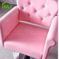 Chaises d'attente hydrauliques 360 °   Chaise de coiffeur pivotante pour salon de beauté