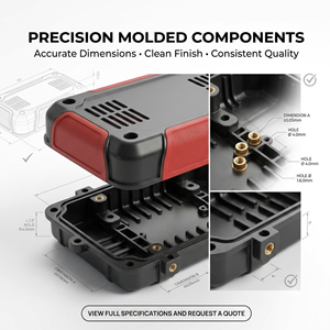 Custom Precision CNC <b>Plastic</b> <b>Moulding</b> Tooling Made in Vietnam Household Products Factory Direct Wholesale OEM ODM Supplier Maker - Product Image 2