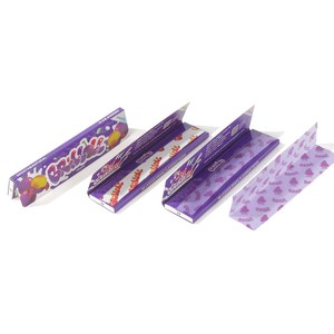 Papiers à rouler biologiques à combustion lente avec logo personnalisé, en gros, pour accessoires de fumeur, format King Size Slim, en blocs, en pâte de bois, en vrac - Product Image 4