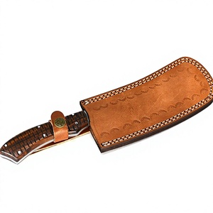 LEGACY BLADES Handmade Damascus Steel Chopping Knife Full Tang Wooden Handle Professional Kitchen Cleaver Manufacturer - Product Image 5