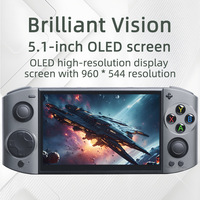 Console Portable Rétro Nostalgique 09 Ultra avec Écran HD, Open Source, Nouvelle PSP, 64 Go de Mémoire, Wi-Fi et Système LINUX