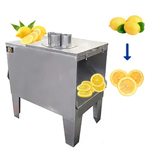 Beste kommerzielle automatische neue Limetten schneider Zitronen schneider Maschine günstigen Fabrik preis zum Verkauf