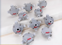 Boîte de jonction antidéflagrante de haute qualité ATEX IP65, boîte de terminaison série AH, entrée 1 2 3 4 voies