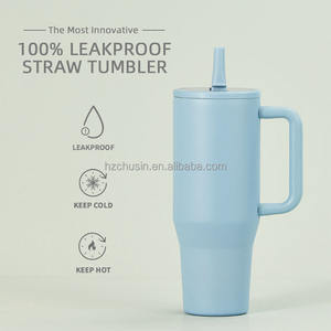 Nuovi Prodotti 2025: Tazza <span class=keywords><strong>Termica</strong></span> in Acciaio Inox da 40oz con Manico, Cannuccia e Coperchio Antigoccia - Product Image 2