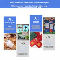 Machine à plastifier les photos instantanées A3 A4, plastifieuse de cartes en plastique pour une visibilité et une durabilité accrues
