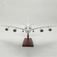 Modèle d'avion décoratif Airbus A380 EXPO 2020 DUBAI EAU à l'échelle 1:160 (46 cm) avec impression de logo personnalisé, en vente