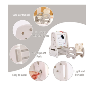 Papan gambar plastik untuk anak, alat menggambar dalam ruangan, alat plastik untuk bayi - Product Image 6