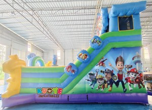 Maison commerciale de rebond de chien de <span class=keywords><strong>patrouille</strong></span> de patte PVC extérieur grand château de terrain de jeu pour enfants ville <span class=keywords><strong>gonflable</strong></span> d'amusement pour la <span class=keywords><strong>location</strong></span> - Product Image 3