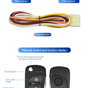 Easyguard EC003N-V, Sistema de Alarma para Auto con Arranque por Botón y Arranque Remoto, Entrada Pasiva sin Llave PKE, 12V CC - Product Image 5