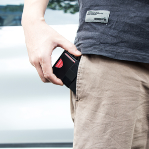 Modern <b>Wallet</b> Slim Aluminum Pop up <b>Wallet</b> <b>for</b> <b>Men</b> <b>RFID</b> Minimalist Multiple Elastic Band Money Clip Business Card Holder - Product Image 6