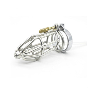 Dispositif <span class=keywords><strong>de</strong></span> <span class=keywords><strong>chasteté</strong></span> masculin en acier inoxydable, <span class=keywords><strong>cage</strong></span> à pénis, anneau <span class=keywords><strong>de</strong></span> pénis, jouets sexuels <span class=keywords><strong>pour</strong></span> adultes <span class=keywords><strong>pour</strong></span> hommes et garçons - Product Image 2