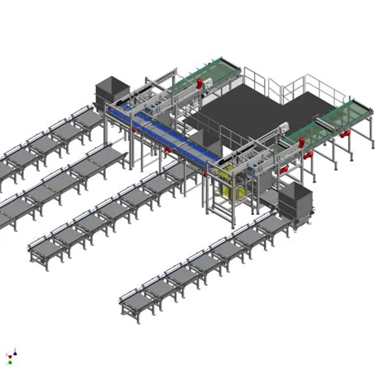 Fully automatic high quality high capacity loader and unloader for PET bottles