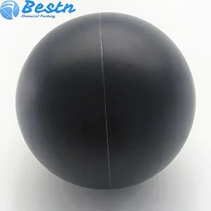 De plástico flotante cubierta bola 100mm Hdpe negro sombra para protección contra el sol