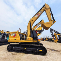 Excavatrice sur chenilles CAT 323 d'occasion, 24,5 tonnes, entièrement inspectée, faible nombre d'heures, pour travaux de construction, démolition et exploitation minière