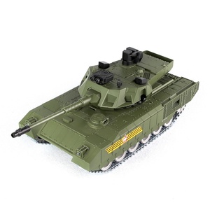 รถถังจำลอง Hot Toys 830pro Russian Armata T-14 ขนาด 1/18 ควบคุมด้วยรีโมทคอนโทรล วัสดุโลหะ ระยะควบคุม 100 เมตร 2 ช่องสัญญาณ ใช้งานได้ทั้งในร่มและกลางแจ้ง พร้อมใช้งาน - Product Image 2