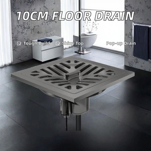 Sistema de Drenaje de Latón Duradero Antiolor con Trampa Antiolores y Cesta Filtrante |   Ideal <span class=keywords><strong>para</strong></span> aceras, jardines, cocinas y baños - Product Image 2