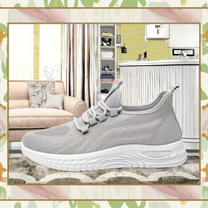 Chaussures de marche pour hommes de haute qualité, style Fly-Woven, légères, sportives et décontractées, avec lacets et semelle intérieure en caoutchouc. - Product Image 3