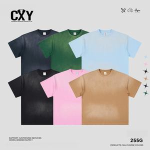 T-shirt Uomo Traspirante Pesante Primavera Estate 2026 con Maniche Raglan Nero Lavato - Product Image 3