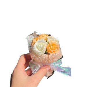 Decoración de coche con flores secas, clip para ventilación interior, mini ramo, difusor de perfume para <span class=keywords><strong>auto</strong></span>, fragancia natural de plástico, diseño elegante - Product Image 5