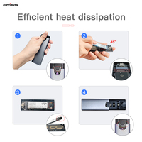 Casing HDD Aluminium M.2 NVME SATA Dual Protocol SSD Case Enclosure 2.5 Sata Usb 3.0 Hard Drive Disk Hdd Enclosure