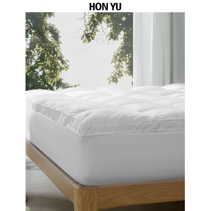 Cloudlike Mattress Topper Filling 3D Down Alternative Mattress Pad