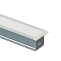 Profilé en aluminium à encastrer modèle populaire 2020A pour bande lumineuse à LED