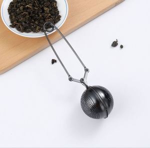 Filtre à café réutilisable en acier inoxydable 304 sur mesure, infuseur à boule dorée en maille métallique à clipser pour thé en vrac, vente en gros - Product Image 6