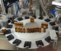 Machine de bouchage de remplissage de bouteilles d'ampoules en verre de petite taille entièrement automatique à grande vitesse pour une production efficace