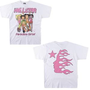 Anima Hell Star NFC Series Print Japan Style Débardeurs pour hommes 100% coton 260g Coupe régulière T-shirts style basique - Product Image 1